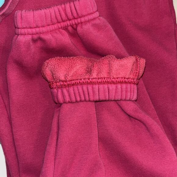 Fabletics Sweatpants Women's size XS Eco Go-To Classic In Dark Fuchsia Pink - Picture 12 of 16